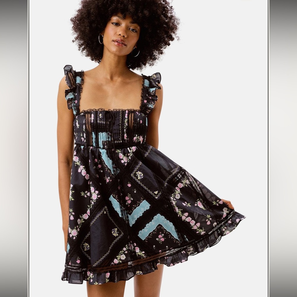 For Love & Lemons Leanne Mini Dress